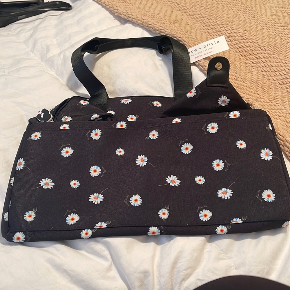 Alice + Olivia Canvas Duffle Bag